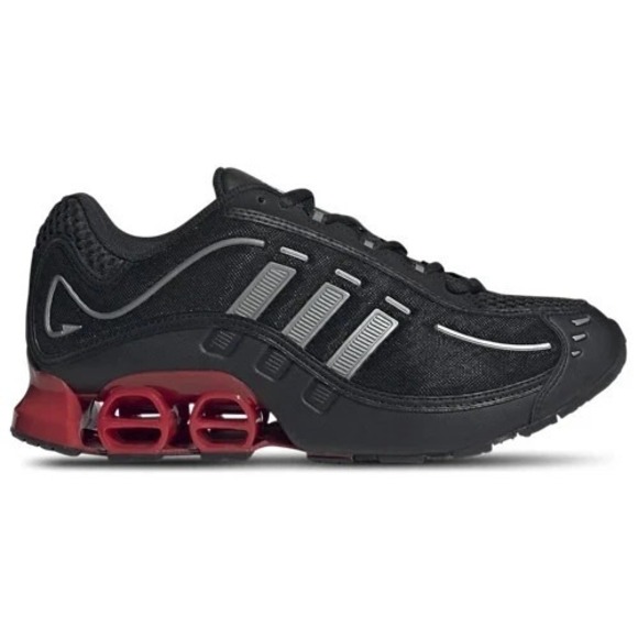 Adidas Megaride 01 Mens Sz 9.5 Womens 10.5 Black/Red Gym Training Shoes JH7925